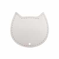 Weiße Katze - perforiert